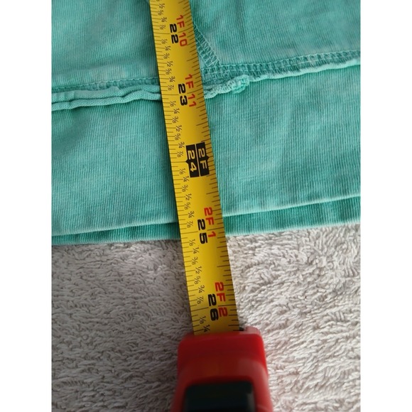 LOGO by Lori Goldstein‎ Lounge Sun Faded Cotton Sweatshirt  Green Size XS - Picture 11 of 16